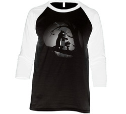 A Wrong Turn Vintage Raglan Retro Raglan 3/4 Sleeve Shirt