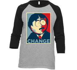 South Park Randy Marsh Change Tv Show Vintage Raglan Retro Raglan 3/4 Sleeve Shirt South Park Randy Marsh Change Tv Show Vintage Raglan Retro Raglan 3/4 Sleeve Shirt