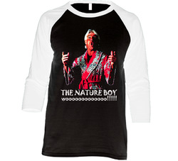 Rick Flair Wooo Wrestling Vintage Raglan Retro Raglan 3/4 Sleeve Shirt Rick Flair Wooo Wrestling Vintage Raglan Retro Raglan 3/4 Sleeve Shirt