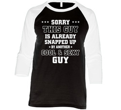 Tcs Cool & Sexy Guy Vintage Raglan Retro Raglan 3/4 Sleeve Shirt Tcs Cool & Sexy Guy Vintage Raglan Retro Raglan 3/4 Sleeve Shirt