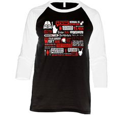 All Movie Spoilers Classic Film Funny Vintage Raglan Retro Raglan 3/4 Sleeve Shirt All Movie Spoilers Classic Film Funny Vintage Raglan Retro Raglan 3/4 Sleeve Shirt
