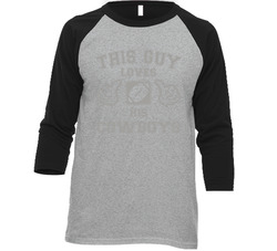 This Guy Loves His Dallas Cowboys Football Vintage Raglan Retro Raglan 3/4 Sleeve Shirt This Guy Loves His Dallas Cowboys Football Vintage Raglan Retro Raglan 3/4 Sleeve Shirt