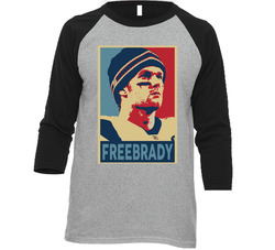New Free Tom Brady Tee Vintage Raglan Retro Raglan 3/4 Sleeve Shirt New Free Tom Brady Tee Vintage Raglan Retro Raglan 3/4 Sleeve Shirt