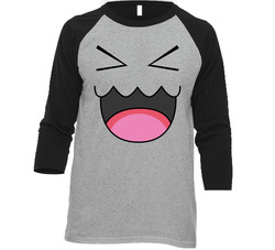 Pokemon Wobbuffet Vintage Raglan Retro Raglan 3/4 Sleeve Shirt Pokemon Wobbuffet Vintage Raglan Retro Raglan 3/4 Sleeve Shirt