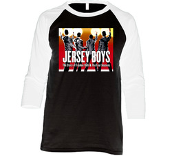 Jersey Boys Musical Vintage Raglan Retro Raglan 3/4 Sleeve Shirt Jersey Boys Musical Vintage Raglan Retro Raglan 3/4 Sleeve Shirt