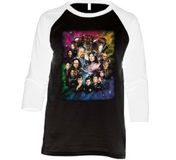 Babylon 5 Vintage Raglan Retro Raglan 3/4 Sleeve Shirt Babylon 5 Vintage Raglan Retro Raglan 3/4 Sleeve Shirt