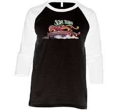 Soul Train Classic Singing Show Vintage Raglan Retro Raglan 3/4 Sleeve Shirt Soul Train Classic Singing Show Vintage Raglan Retro Raglan 3/4 Sleeve Shirt
