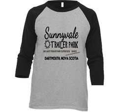Sunnyvale Trailer Park Vintage Raglan Retro Raglan 3/4 Sleeve Shirt Sunnyvale Trailer Park Vintage Raglan Retro Raglan 3/4 Sleeve Shirt