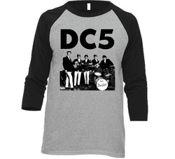 60s Rock English Britain England The Dave Clark Five 5 Vintage Raglan Retro Raglan 3/4 Sleeve Shirt 60s Rock English Britain England The Dave Clark Five 5 Vintage Raglan Retro Raglan 3/4 Sleeve Shirt