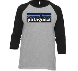 Patagucci Funny Pricey Outdoor Wear Vintage Raglan Retro Raglan 3/4 Sleeve Shirt Patagucci Funny Pricey Outdoor Wear Vintage Raglan Retro Raglan 3/4 Sleeve Shirt