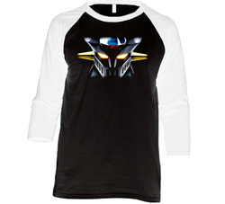 Shin Mazinger Z Anime Vintage Raglan Retro Raglan 3/4 Sleeve Shirt Shin Mazinger Z Anime Vintage Raglan Retro Raglan 3/4 Sleeve Shirt