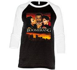 Boomerang Movie Vintage Raglan Retro Raglan 3/4 Sleeve Shirt Boomerang Movie Vintage Raglan Retro Raglan 3/4 Sleeve Shirt