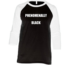 Phenomenally Black Vintage Raglan Retro Raglan 3/4 Sleeve Shirt Phenomenally Black Vintage Raglan Retro Raglan 3/4 Sleeve Shirt
