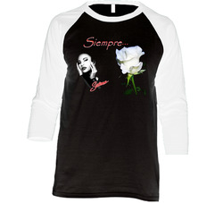 Selena Quintanilla Vintage Raglan Retro Raglan 3/4 Sleeve Shirt Selena Quintanilla Vintage Raglan Retro Raglan 3/4 Sleeve Shirt