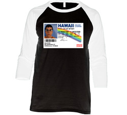Cult Classic Mclovin Driver License Superbad Movie Fan Vintage Raglan Retro Raglan 3/4 Sleeve Shirt Cult Classic Mclovin Driver License Superbad Movie Fan Vintage Raglan Retro Raglan 3/4 Sleeve Shirt