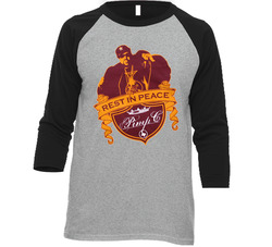 Rest In Peace Pimp C Underground Kings Ugk Vintage Raglan Retro Raglan 3/4 Sleeve Shirt Rest In Peace Pimp C Underground Kings Ugk Vintage Raglan Retro Raglan 3/4 Sleeve Shirt
