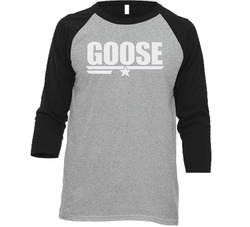 Goose Vintage Raglan Retro Raglan 3/4 Sleeve Shirt Goose Vintage Raglan Retro Raglan 3/4 Sleeve Shirt