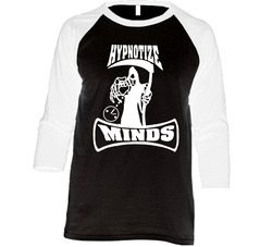 Three 6 Mafia Hypnotize Minds Vintage Raglan Retro Raglan 3/4 Sleeve Shirt Three 6 Mafia Hypnotize Minds Vintage Raglan Retro Raglan 3/4 Sleeve Shirt