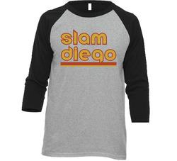 Slam Diego Fernando Tatis Jr San Diego Baseball Vintage Raglan Retro Raglan 3/4 Sleeve Shirt Slam Diego Fernando Tatis Jr San Diego Baseball Vintage Raglan Retro Raglan 3/4 Sleeve Shirt