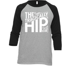 The Tragically Hip Concert Logo Vintage Raglan Retro Raglan 3/4 Sleeve Shirt The Tragically Hip Concert Logo Vintage Raglan Retro Raglan 3/4 Sleeve Shirt