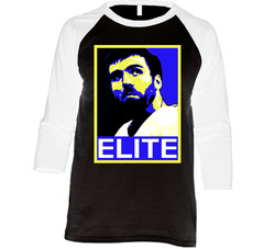 Joe Flacco Elite Vintage Raglan Retro Raglan 3/4 Sleeve Shirt Joe Flacco Elite Vintage Raglan Retro Raglan 3/4 Sleeve Shirt