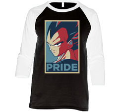 Vegeta pride t-shirt Dragon Ball Z tee Vintage Raglan Retro Raglan 3/4 Sleeve Shirt Vegeta pride t-shirt Dragon Ball Z tee Vintage Raglan Retro Raglan 3/4 Sleeve Shirt