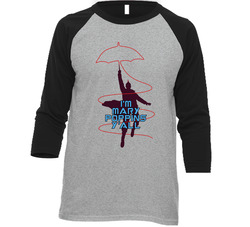 Im Mary Poppins Yall Vintage Raglan Retro Raglan 3/4 Sleeve Shirt Im Mary Poppins Yall Vintage Raglan Retro Raglan 3/4 Sleeve Shirt