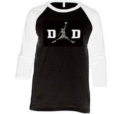 The Last Dance - Michael Jordan Vintage Raglan Retro Raglan 3/4 Sleeve Shirt The Last Dance - Michael Jordan Vintage Raglan Retro Raglan 3/4 Sleeve Shirt