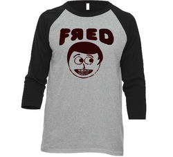 Fred Figglehorn Funny Red Vintage Raglan Retro Raglan 3/4 Sleeve Shirt Fred Figglehorn Funny Red Vintage Raglan Retro Raglan 3/4 Sleeve Shirt