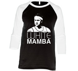 Brian Scalabrine White Mamba Basketball Vintage Raglan Retro Raglan 3/4 Sleeve Shirt Brian Scalabrine White Mamba Basketball Vintage Raglan Retro Raglan 3/4 Sleeve Shirt