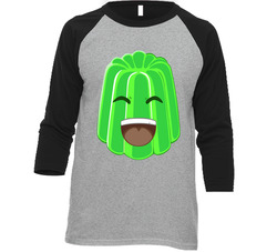Jelly Youtuber Vintage Raglan Retro Raglan 3/4 Sleeve Shirt Jelly Youtuber Vintage Raglan Retro Raglan 3/4 Sleeve Shirt