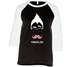 Markiplier Youtuber Vintage Raglan Retro Raglan 3/4 Sleeve Shirt Markiplier Youtuber Vintage Raglan Retro Raglan 3/4 Sleeve Shirt
