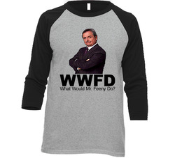 Mr Feeny Boy Meets World Vintage Raglan Retro Raglan 3/4 Sleeve Shirt Mr Feeny Boy Meets World Vintage Raglan Retro Raglan 3/4 Sleeve Shirt