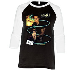 Ghost Adventures Zak Bagans Zack Vintage Raglan Retro Raglan 3/4 Sleeve Shirt Ghost Adventures Zak Bagans Zack Vintage Raglan Retro Raglan 3/4 Sleeve Shirt