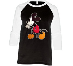 Mickey Vedder Vintage Raglan Retro Raglan 3/4 Sleeve Shirt Mickey Vedder Vintage Raglan Retro Raglan 3/4 Sleeve Shirt
