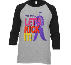 Vanilla Ice Kick It Old School Hip Hop Vintage Raglan Retro Raglan 3/4 Sleeve Shirt Vanilla Ice Kick It Old School Hip Hop Vintage Raglan Retro Raglan 3/4 Sleeve Shirt