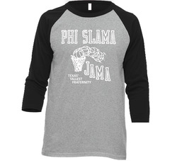 Phi Slama Jama Houston Cougars 1980s College Basketball Vintage Raglan Retro Raglan 3/4 Sleeve Shirt Phi Slama Jama Houston Cougars 1980s College Basketball Vintage Raglan Retro Raglan 3/4 Sleeve Shirt