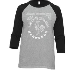 Sriracha Hot Chili Rooster Sauce Funny Vintage Raglan Retro Raglan 3/4 Sleeve Shirt Sriracha Hot Chili Rooster Sauce Funny Vintage Raglan Retro Raglan 3/4 Sleeve Shirt