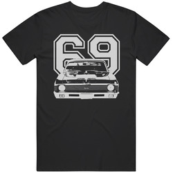 1969 Nova Faded Look Grill View With Year Black Unisex T Shirt 1969 Nova Faded Look Grill View With Year Black Unisex T Shirt