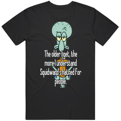 Spongebob Square Pants Understand Squidward Hatred For People Funny Unisex T Shirt Spongebob Square Pants Understand Squidward Hatred For People Funny Unisex T Shirt