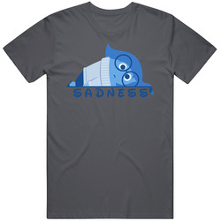 Sadness Inside Out C.grey Unisex T Shirt Sadness Inside Out C.grey Unisex T Shirt