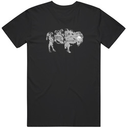 Night Buffalo Unisex T Shirt Night Buffalo Unisex T Shirt