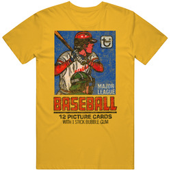 Major League 12 Pack Baseball Cards Unisex T Shirt Major League 12 Pack Baseball Cards Unisex T Shirt