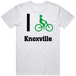 I Bike Knoxville Custom Unisex T Shirt I Bike Knoxville Custom Unisex T Shirt