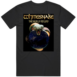White Snake Whitesnake World Record Rock Band Unisex T Shirt White Snake Whitesnake World Record Rock Band Unisex T Shirt
