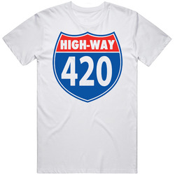 Highway 420 Funny Unisex T Shirt