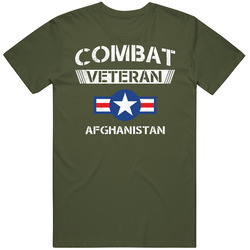 Combat Veteran Afghanistan Military Vet Distressed Unisex T Shirt Combat Veteran Afghanistan Military Vet Distressed Unisex T Shirt
