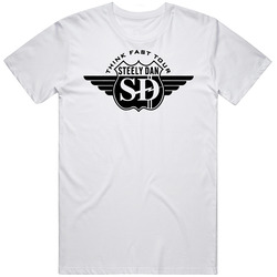 T-Shirt SD Steely Dan Rock Jazz Think Fast Concert Tour Womens Ladies Tee Size S-2XL Unisex T Shirt T-Shirt SD Steely Dan Rock Jazz Think Fast Concert Tour Womens Ladies Tee Size S-2XL Unisex T Shirt
