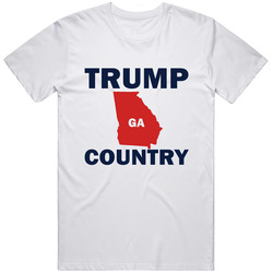 Donald Trump Country President T Shirt White Georgia Unisex T Shirt Donald Trump Country President T Shirt White Georgia Unisex T Shirt