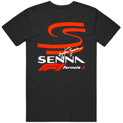 Ayrton Senna Logo4 Unisex T Shirt Ayrton Senna Logo4 Unisex T Shirt